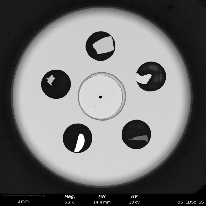 EDAX TEX calibration sample