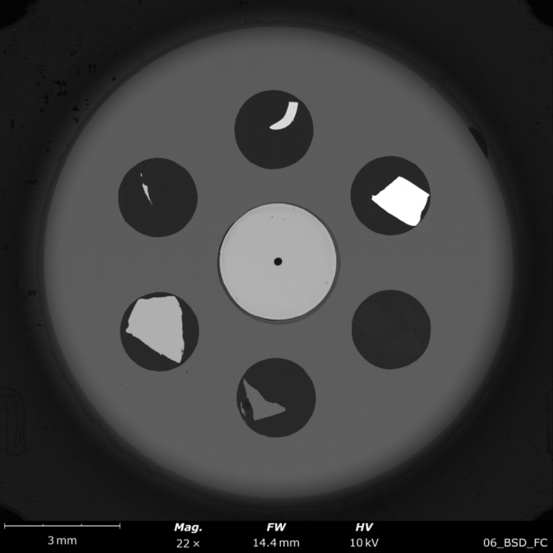 6-element BSD calibration sample